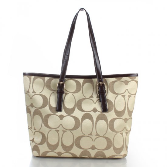 Coach Madison East West Medium Apricot Totes FDK | Women